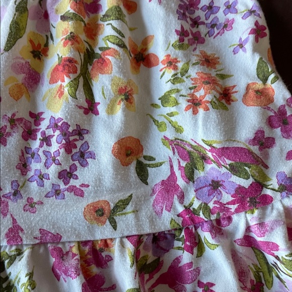 The Children's Place Floral Dress - Pink, Purple, Green - Picture 4 of 7